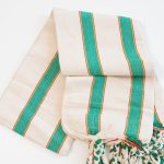 Rayé écru-vert 0.00$